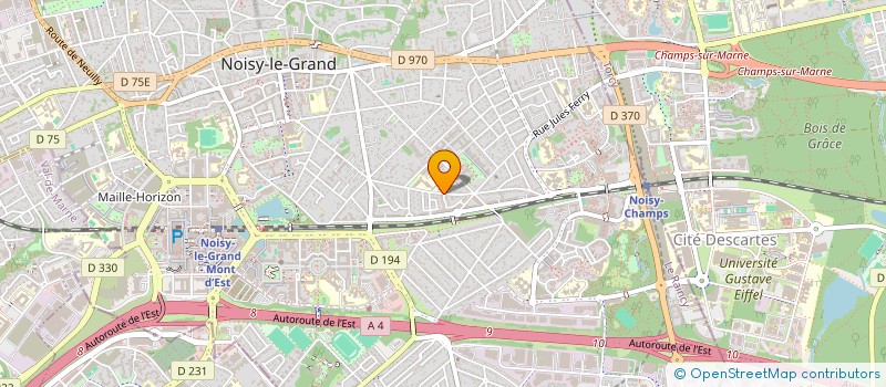 localisation de l'entreprise MSA  NOISY-LE-GRAND