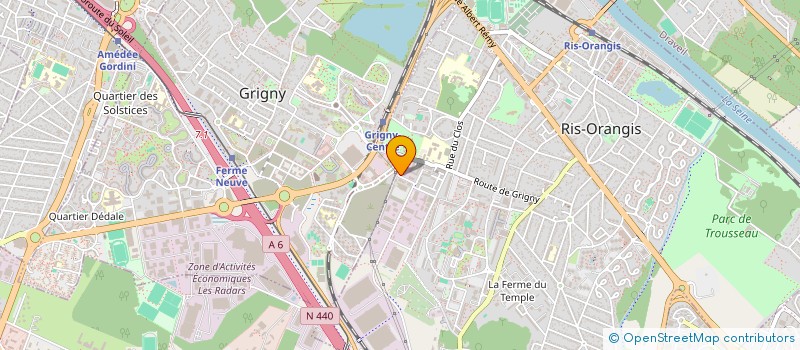 localisation de l'entreprise MSA à RIS-ORANGIS