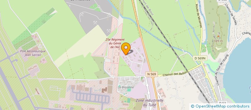 localisation de l'entreprise MSA à ISTRES