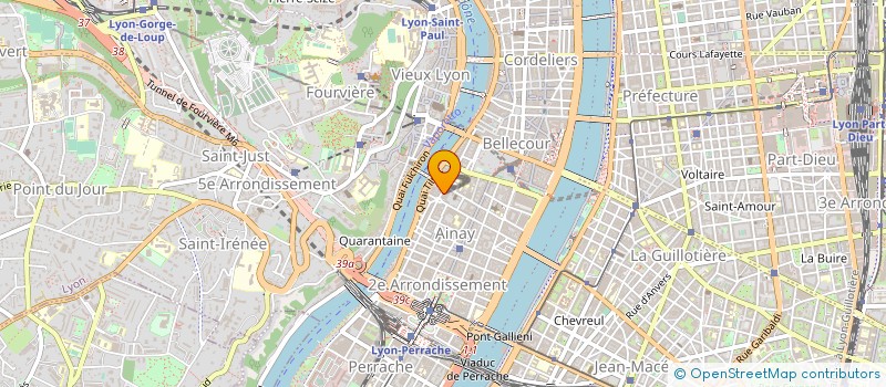 localisation de l'entreprise MSA AIN-RHONE à LYON