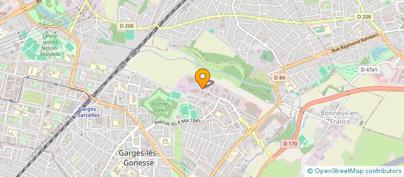 localisation de l'entreprise MSA BATIMENT  GARGES-LES-GONESSE