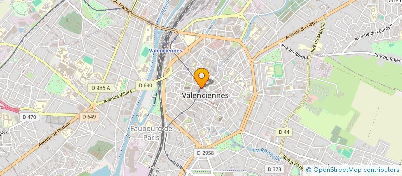 localisation de l'entreprise MSA CASH à VALENCIENNES