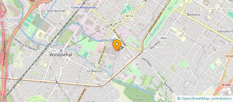 localisation de l'entreprise MSA CONSULTING à VILLENEUVE D ASCQ