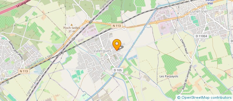 localisation de l'entreprise MSA HOLDING  VALERGUES