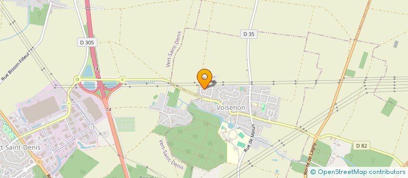 localisation de l'entreprise MSA HOLDING  VOISENON