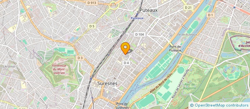 localisation de l'entreprise MSA IMMOBILIER à SURESNES