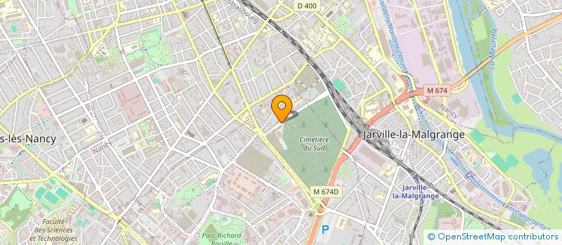 localisation de l'entreprise MSA LORRAINE à VANDŒUVRE-LES-NANCY