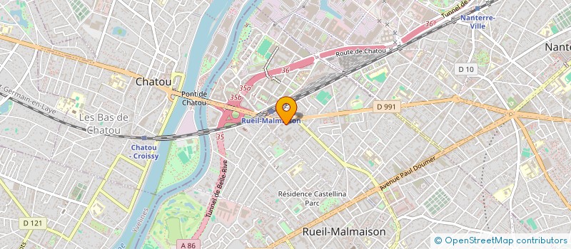 localisation de l'entreprise MSA NETTOYAGE à RUEIL-MALMAISON