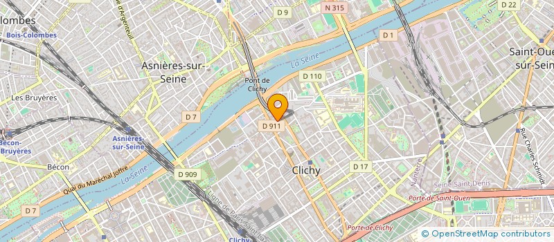 localisation de l'entreprise MSA RENOVATION à CLICHY