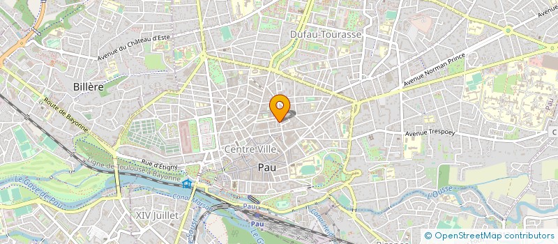 localisation de l'entreprise MSA SUD AQUITAINE à PAU
