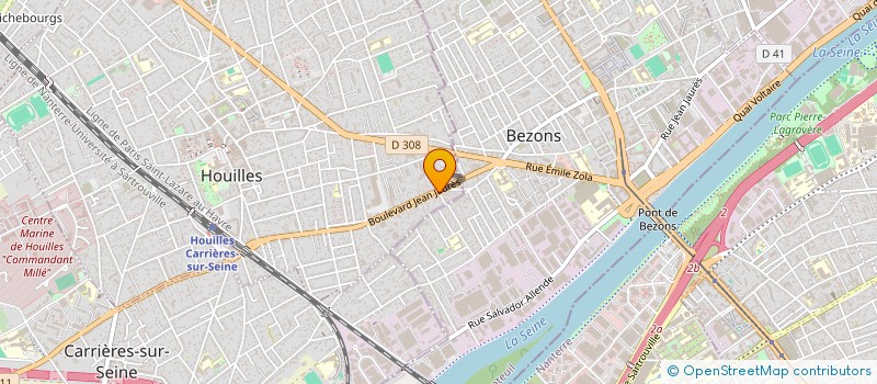 localisation de l'entreprise MSA-TEAM IMMOBILIER  HOUILLES