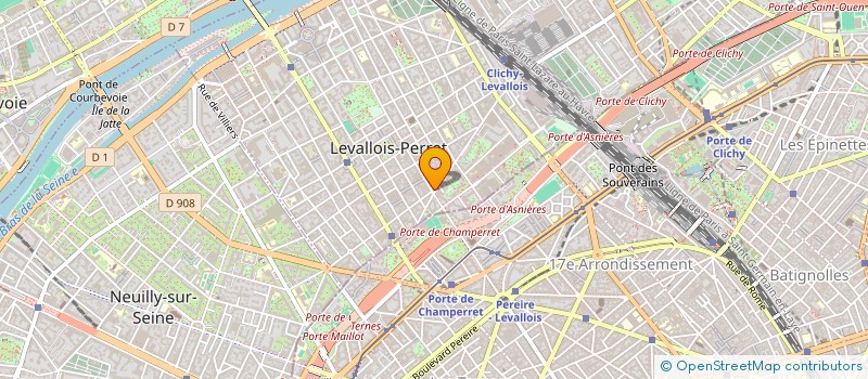 localisation de l'entreprise MSADEK ET FILS à LEVALLOIS-PERRET