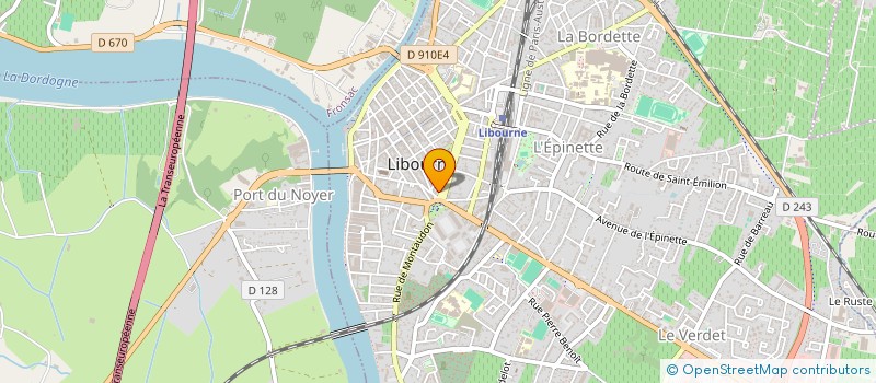 localisation de l'entreprise MSAN à LIBOURNE