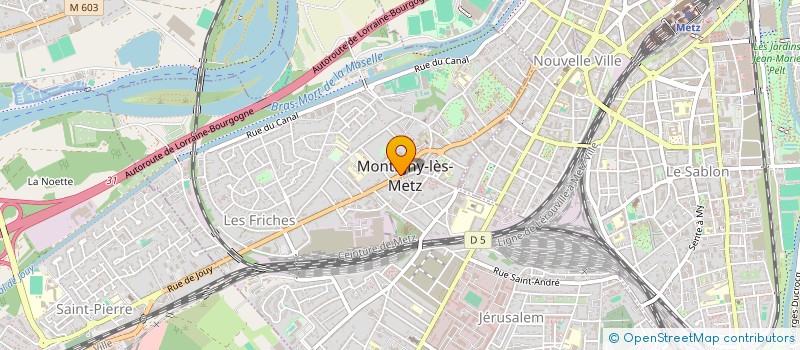 localisation de l'entreprise MSAS à MONTIGNY-LES-METZ