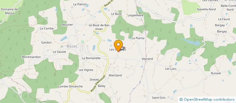 localisation de l'entreprise MSAVEL MACONNERIE à BOZAS