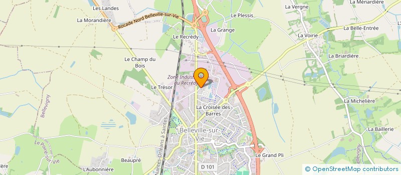 localisation de l'entreprise MSB à BELLEVIGNY