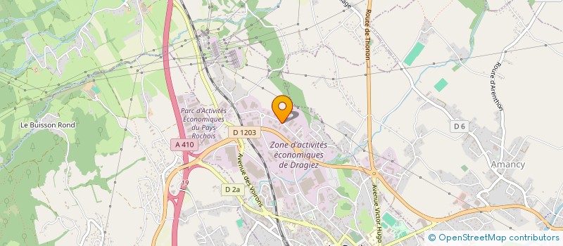 localisation de l'entreprise MSB  LA ROCHE-SUR-FORON