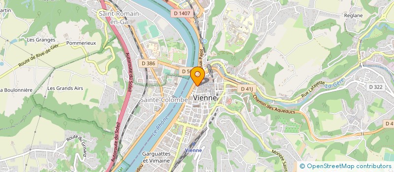 localisation de l'entreprise MSB à VIENNE