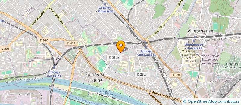localisation de l'entreprise MSB à EPINAY-SUR-SEINE