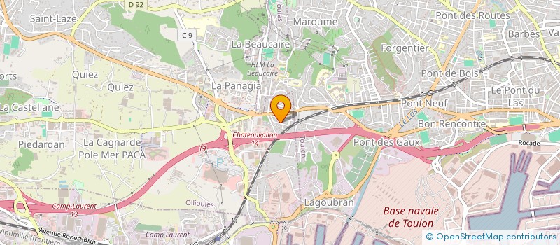 localisation de l'entreprise MSB à OLLIOULES