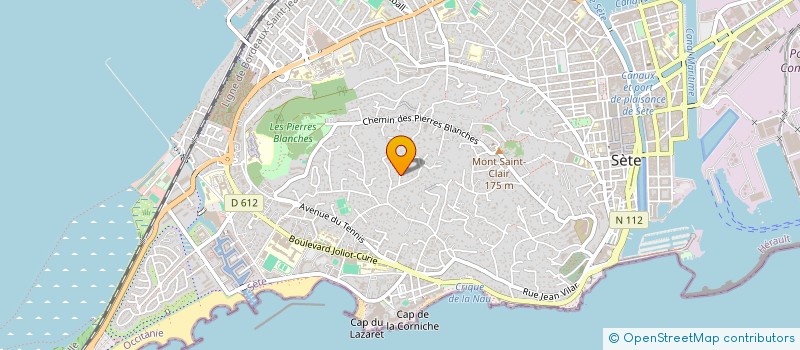 localisation de l'entreprise MSB à SETE