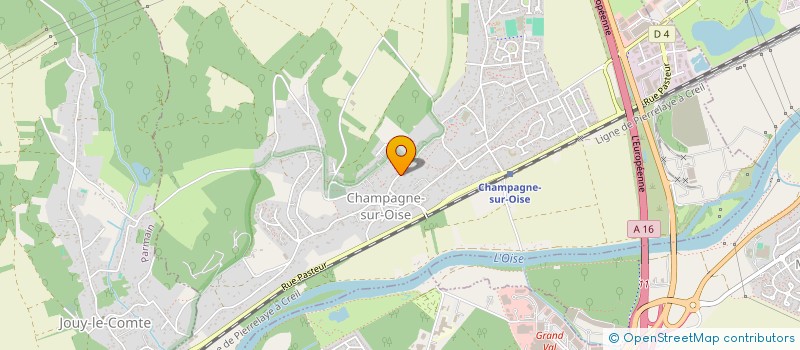 localisation de l'entreprise MSB AUTO GROUP  CHAMPAGNE-SUR-OISE