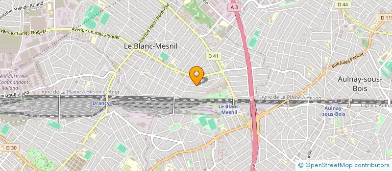 localisation de l'entreprise MSB DECO à LE BLANC-MESNIL