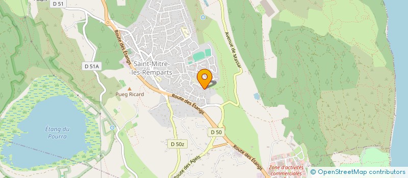 localisation de l'entreprise MSB LOCATION  SAINT-MITRE-LES-REMPARTS