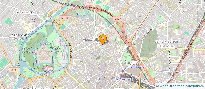 localisation de l'entreprise MSB LOGISTICS à LILLE