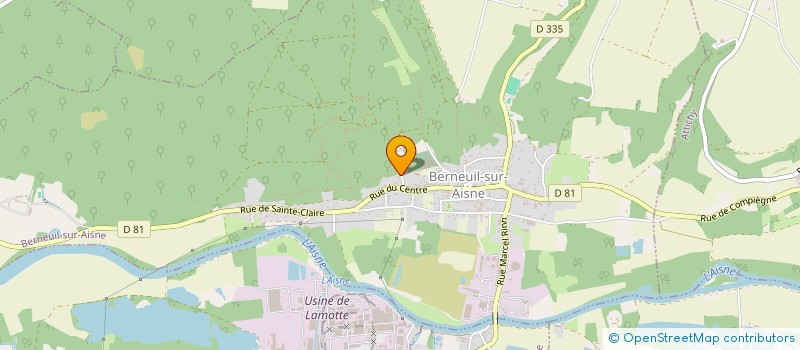 localisation de l'entreprise MSB - MA SOLUTION BATIMENT  BERNEUIL-SUR-AISNE