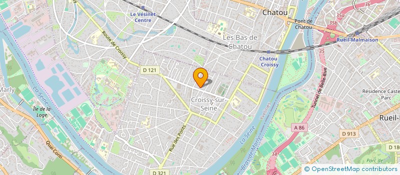 localisation de l'entreprise MSB PARTNERS  CROISSY-SUR-SEINE