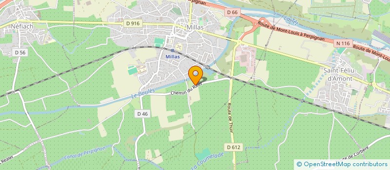 localisation de l'entreprise MSB PROPERTY SERVICES  SAINT FELIU D'AMONT