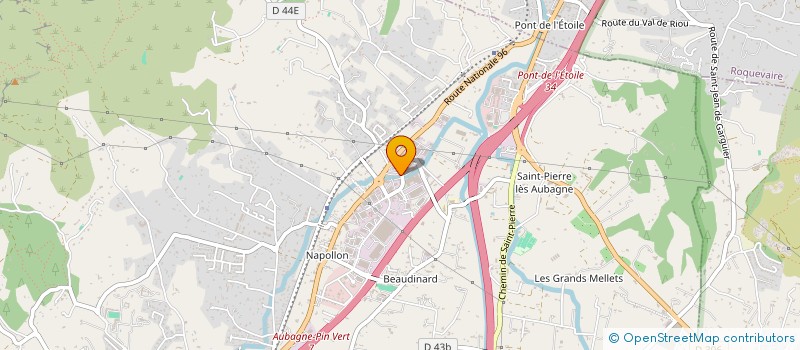 localisation de l'entreprise MSB SERVICES  AUBAGNE