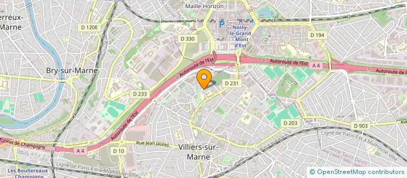 localisation de l'entreprise MSB TECHNOLOGIES  VILLIERS-SUR-MARNE