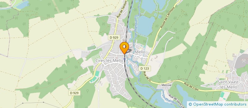 localisation de l'entreprise MSBEAUTY  CIRES-LES-MELLO