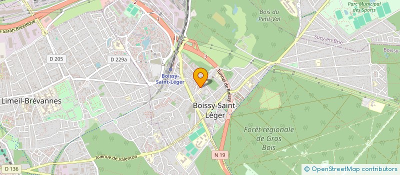 localisation de l'entreprise MSBS-CONSTRUCT à BOISSY-SAINT-LEGER
