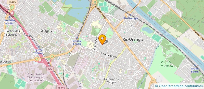 localisation de l'entreprise MSBT  RIS-ORANGIS