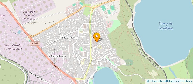 localisation de l'entreprise MSC  FOS-SUR-MER