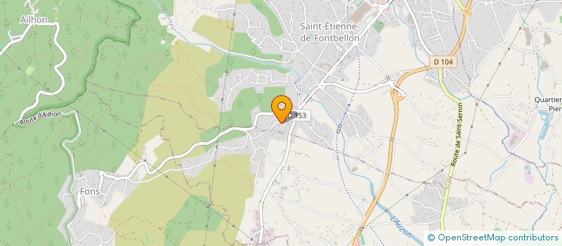 localisation de l'entreprise MSC  SAINT-ETIENNE-DE-FONTBELLON