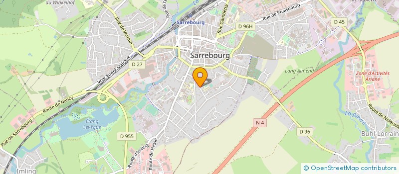 localisation de l'entreprise MSC  SARREBOURG