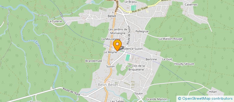 localisation de l'entreprise MSC COURTAGE à LUGOS