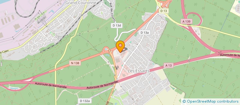 localisation de l'entreprise MSC DISTRIBUTION à GRAND-COURONNE