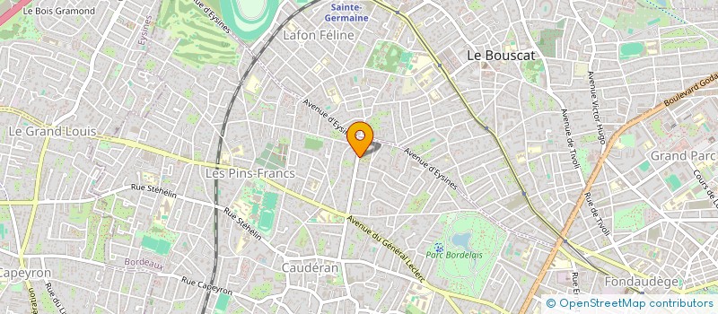 localisation de l'entreprise MSC INVEST  BORDEAUX