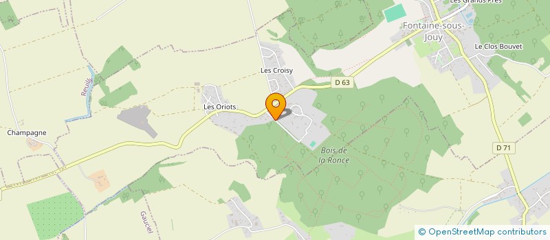 localisation de l'entreprise MSC INVESTISSEMENTS  FONTAINE-SOUS-JOUY