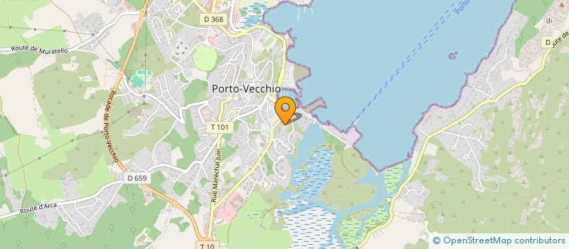 localisation de l'entreprise MSC PROJETS à PORTO VECCHIO