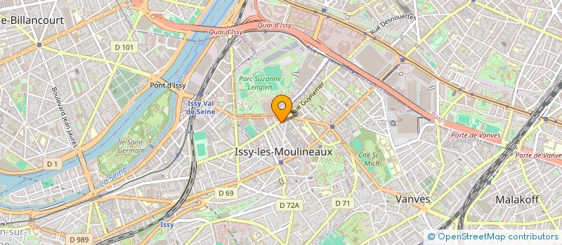 localisation de l'entreprise MSC SQUARED à ISSY-LES-MOULINEAUX