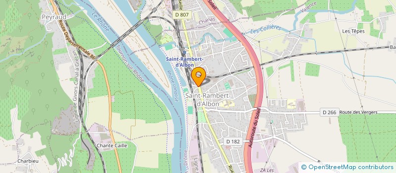 localisation de l'entreprise MSC VAPE  SAINT-RAMBERT-D'ALBON