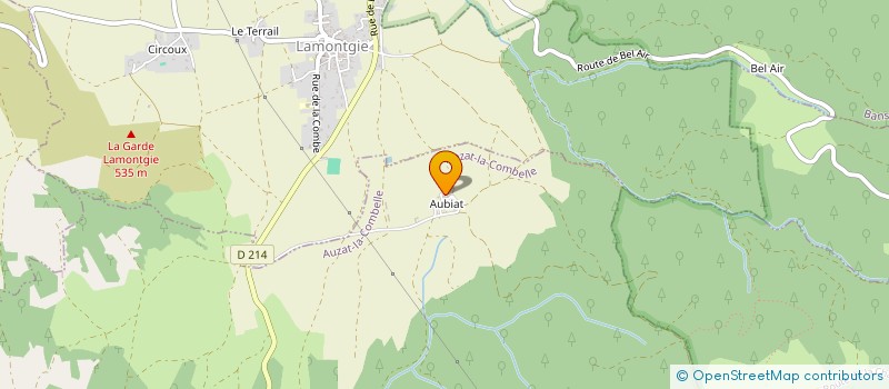 localisation de l'entreprise MSC4  AUZAT-LA-COMBELLE