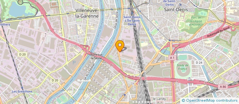 localisation de l'entreprise MSCA COURTAGE à SAINT-DENIS