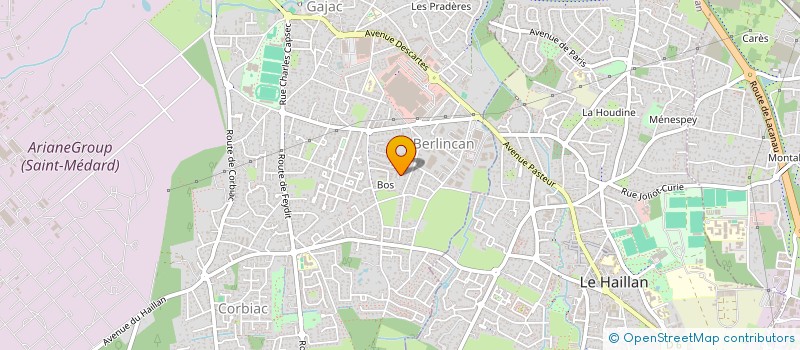 localisation de l'entreprise MSCB33 à SAINT-MEDARD-EN-JALLES